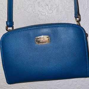 Teal Michael Kors Crossbody Pruse